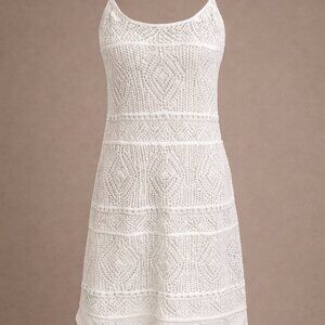 Women's Crocheted Dress, Cream, a new day, NEW, Size S